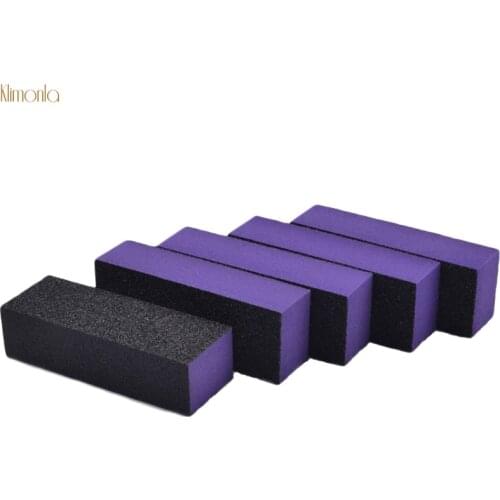 50pcs Professional Nail File Blocks For UV Gel Sanding Buffer Files Grinding Polishing Cuticle Remover Manicure Salon Tools