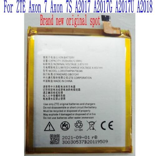 New High Quality 3320mAh Li3933T44P6h756346 Battery For ZTE Axon 7 Axon 7S A2017 A2017G A2017U A2018 Mobile Phone
