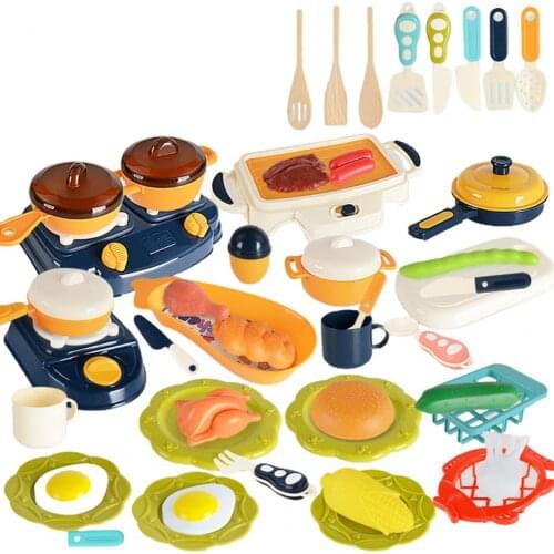 Simulation Dollhouse Kitchen Tool Miniature Play House Kids Educational Toy Kids Pretend Cook Play Vegetables Fruit Cooking Toys