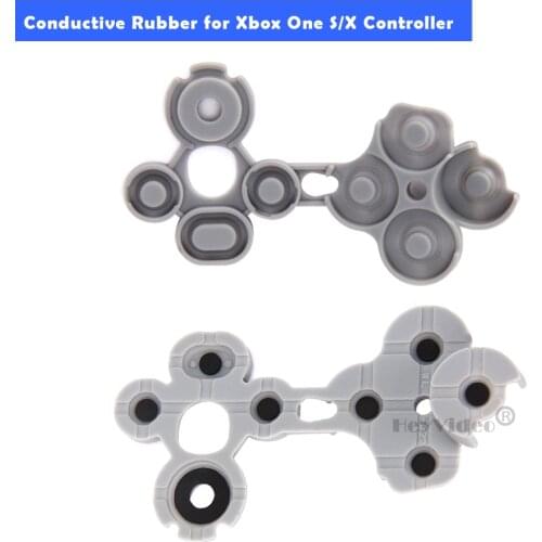 New Silicone Conductive Adhesive Rubber Conductive Button for Xbox One S/X Controller Contact Key Button Pads Dropshipping