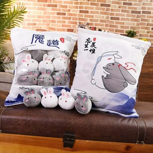 Hanako-kun Demon Slayer A Bag Of Mini Doll Soft Plush Toy The Founder Of Diabolism Plush Cushion Creative Anime Throw Pillows
