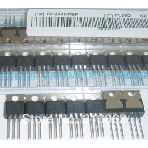 IRFZ44N FZ44N Z44N 41A/55V TO-220 10PCS/LOT Free Shipping Electronic Components kit