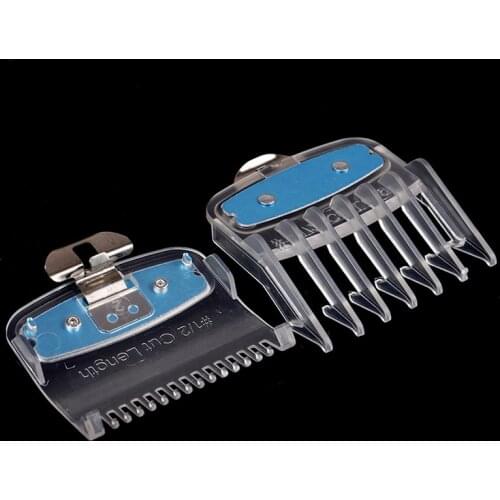 2pcs(1.5mm+4.5mm) Guide Comb Attachment Comb Set For Professional Hair Clipper Combs Guide Kit Pet Grooming Accessories