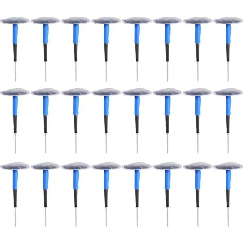 24pcs Tyre Puncture Repair Tubeless Wired Mushroom Plug Patch Kit 4mm/6mm/9mm for Car Motorcycle Truck car repair tool Universal