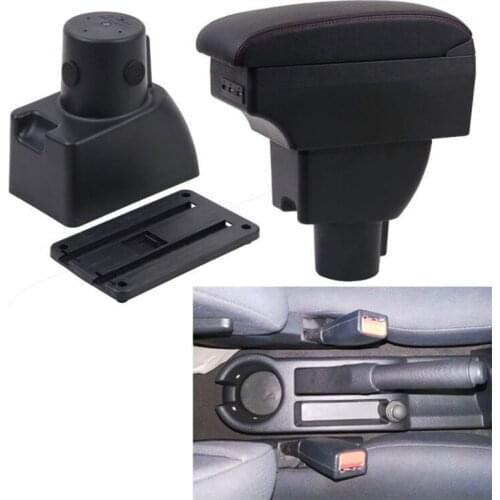 For Hyundai Getz Armrest Box Hyundai Getz Universal Car Central Armrest Storage Box modification accessories