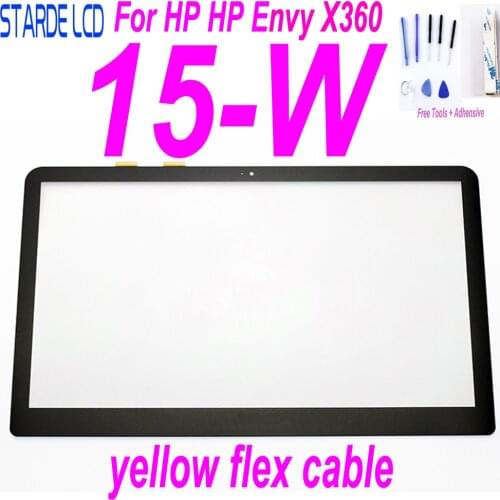 AAA+ For HP Envy x360 15-w 15-w100nx 15-w000ni 15-w104sa 15-w101ur 15-w110nd 15-w054nw Touch Panel Screen Digitizer Glass
