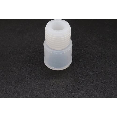10pcs Anti-mouth silicone threaded plug,Caliber 14#19#24#,Back ground plug,White rubber stopper,Reverse mouth silicone