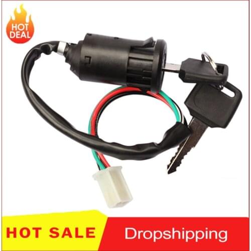 Motorbike Ignition Lock Switch Key with Wire Motorcycle accessories for Honda/Quad for Suzuki Scooter ATV For Suzuki Universal