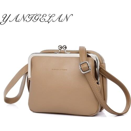 Fashion Pu Leather Womens Crossbody Bag Vintage Small Female Shoulder Pack Luxury Ladies Purse And Handbags 2021 New Sac A Main