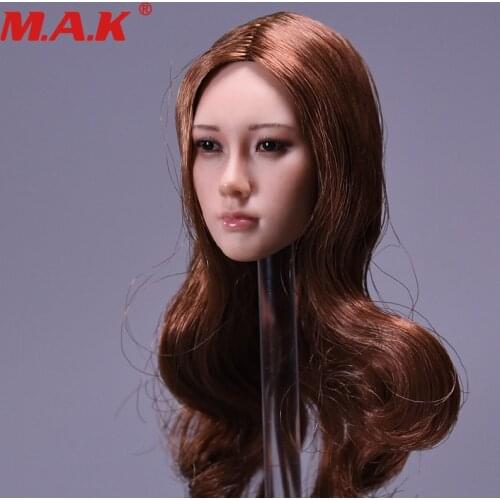 1:6scale Emma Watson head sculpt beautiful lady head carving for 12 inches female girl woman DIY pale color action figures body