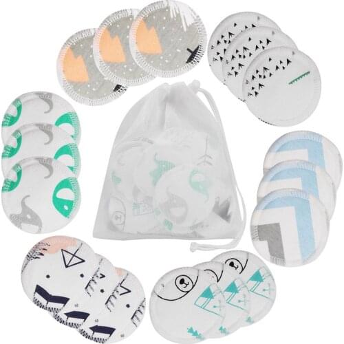 12Pcs Makeup Remover Reusable Cotton Pads Makeup Remover Pad Face Cleaner Wipe Pads Nail Art Cleaning Pads Washable