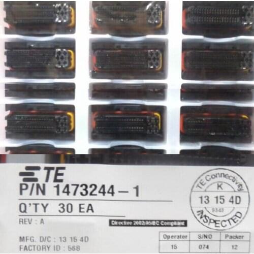 1473244-1 CONN PLUG HOUSING 81POS JPT connectors housings connectors terminals 100% new and original parts