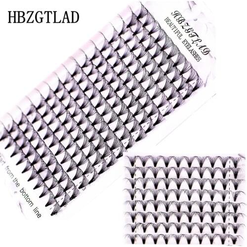 16 Lines 3/4/5/6/10/20D Russian Volume color Eyelashes Extension DD Curl Premade Fans Lash Hot Selling Eyelash Individual Extens