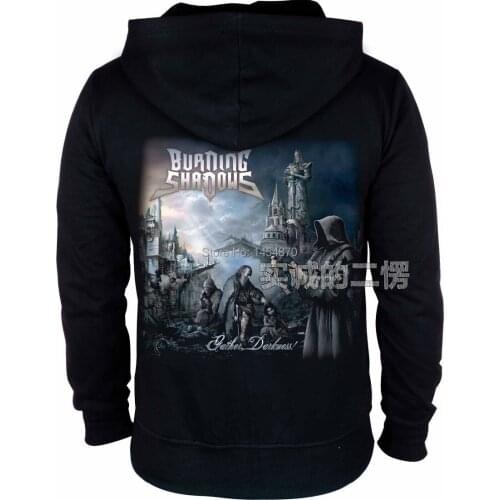 4 designs vintage illustration Arkona Rock hoodies shell jacket fleece punk death dark metal Outerwear Zipper Sweatshirt