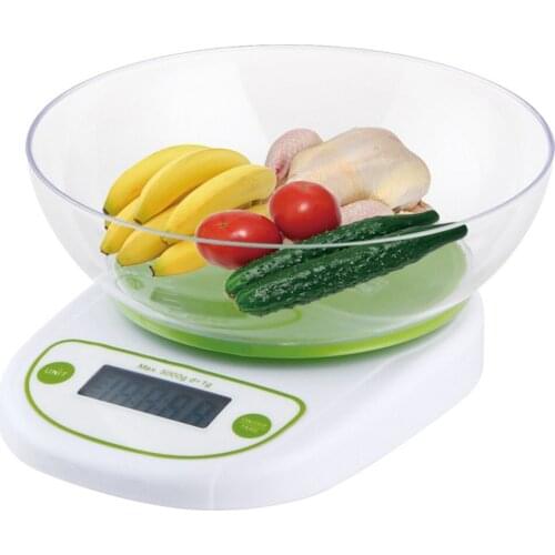 5Kg x 1g Weighing Scale Tools Balance Household Weight Digital Kitchen Scale Diet Food Compact LED Electronic Scale