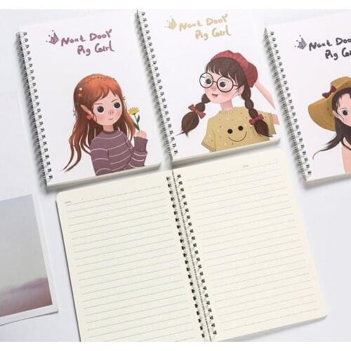 4pcs A5 Notebook Planner Book Diary Journal Notebooks Time Management Planner Note Book School Supplies Office Stationery