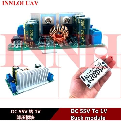 DIY DC to DCs 60V to 5V To 1V non-isolated BUCK Module for Fertilizer Spreader Manual for Agricultural spraying drone[INNLOI UAV