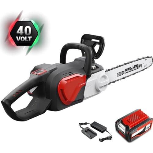 Electric Hand-Held Logging Saw Multi-Function Rechargeable Chain Saw Lithium Battery Chain Saw Battery Long Running Time