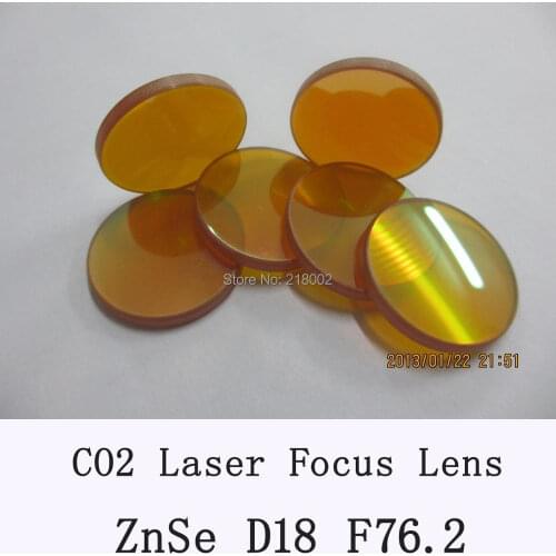 18mm ZnSe Focus Lens for CO2 Laser 76.2mm(3inch) focal length