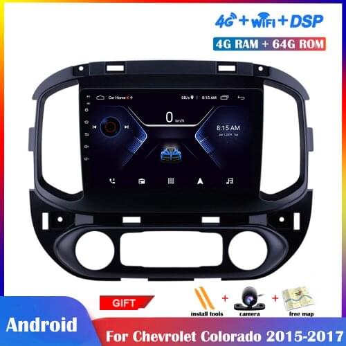 10.1 inch Android Multimedia Player For Chevrolet Colorado 2015-2017 Car Radio Stereo Navigation DSP Touch IPS Screen Bluetooth