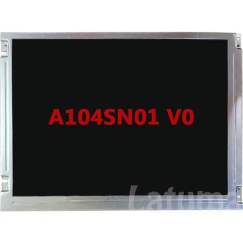 Original 10.4 inch LCD Display for AUO A104SN01 V0 LCD Panel 800x600 Screen Display Portable DVD Player Repair Replacement Part