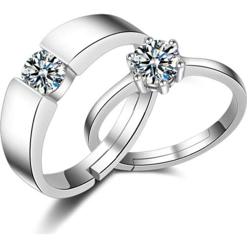 PENG FANG Rings With Cubic Zirkonia For Women