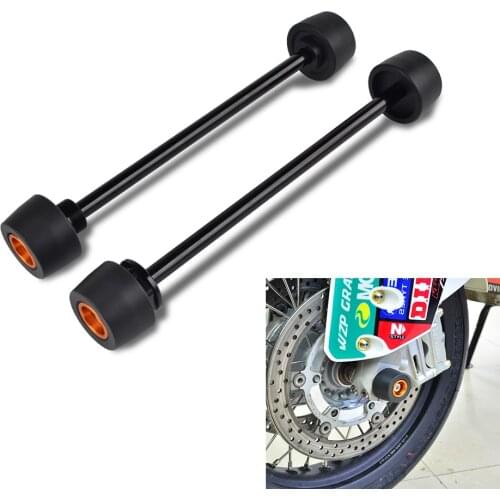 Front Rear Fork Protector Axle Slider Fairing Guard For KTM 690 Duke Supermoto SMC 690R Husqvarna 701 Supermoto VITPILEN
