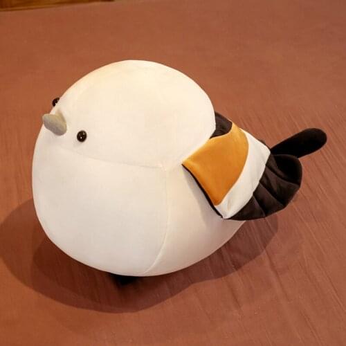 Sparrow Plush Toy Stuffed Animal Plushies Doll Fat Bird Soft Body Pillows for Sleeping Kids Kawaii Playmate 35/50cm