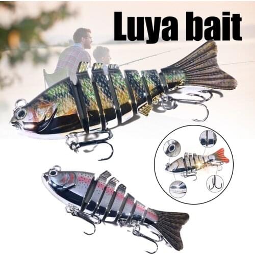 Portable Fishing Lures Slow Sinking Bionic Swimming Lures Reusable Fishing Accessories for Outdoor Lake Sea B2Cshop