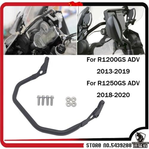 R1200GS R1250GS Mobile Phone Navigation Bracket Support 12MM For BMW R 1200 GS R 1250 GS ADV Adventure USB and Wireless charging