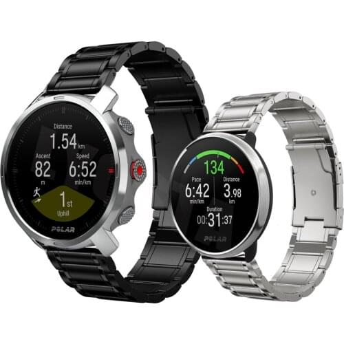 2020 2 Colors Watchstrap For Polar Vantage M/Polar Grit X Band Titanium Alloy band Bracelet Replacement for COROS APEX Pro/46mm