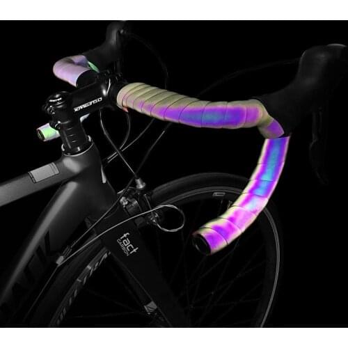 Bicycle Color-Changing Handlebar With Reflective Handlebar With EVA Shockproof Wear-Resistant Comfortable Bicycle Strap
