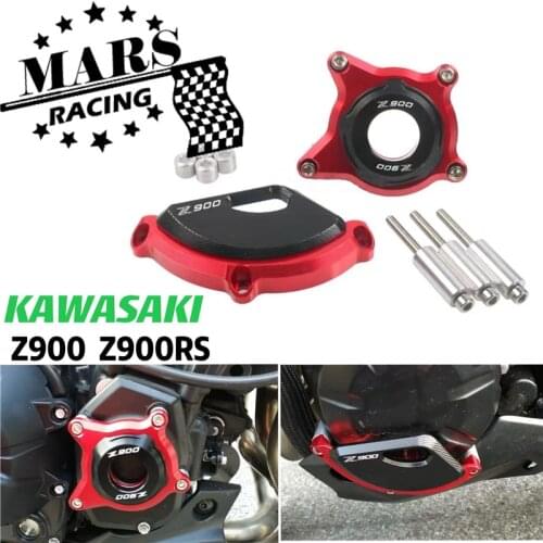 Guard of engine side protective cover accident slider falling protector fits for Kawasaki z900 z900rs 2017 2018 2019 2020 2021