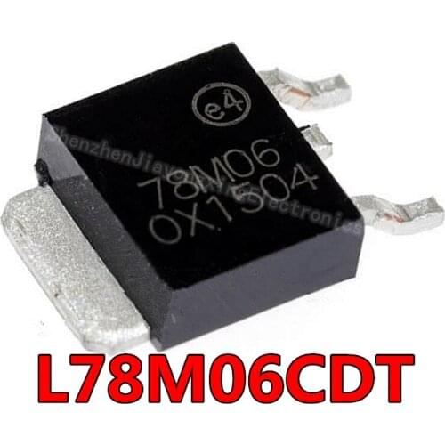 10PCS/LOT L78M06CDT SOT-252 TO-252 7806 78M06 New original spot hot sale