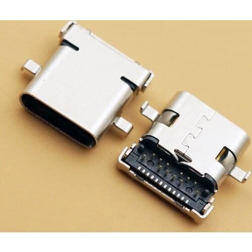 Smonisia 10pcs USB 3.1 Female Type-C 24P 24Pin Connector Micro USB 3.1 Jack