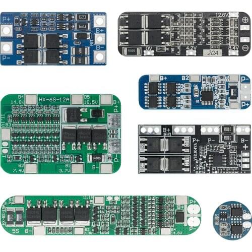 3S/2S 10A 20A 25A 30A 40A Li-ion Lithium Battery 18650 Charger PCB BMS Protection Board For Drill Motor Lipo Cell Module