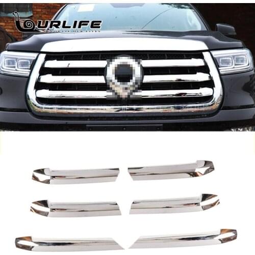 Car Styling Car Front Grille Hood Engine Cover Trim External Sequins Sticker Protector Accessories For Great Wall POER 2021 2022