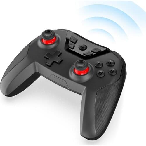 Wireless Gamepads Joystick Bluetooth-compatible Joypad Controller with Wake-up Turbo Double Vibration Function for Switch PRO