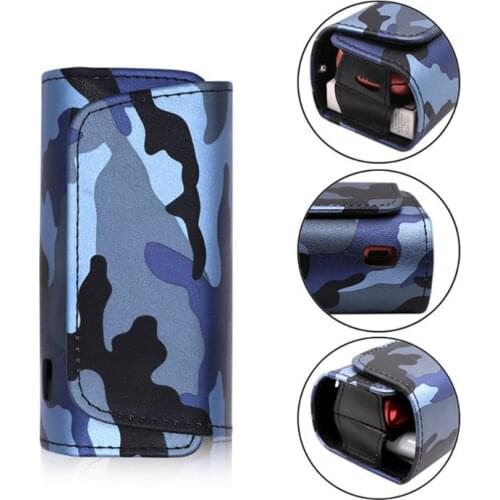 Camouflage Style Case For IQOS 3.0 Duo Carrying Storage Bag For Iqos 3.0 Holder Cover PU Leather Pouch Accessories