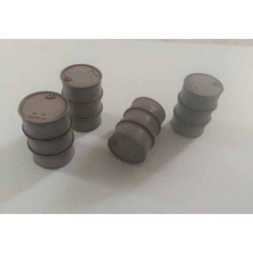 Scenario Model WWII Resin Oil Drum (4 per piece) 1:35
