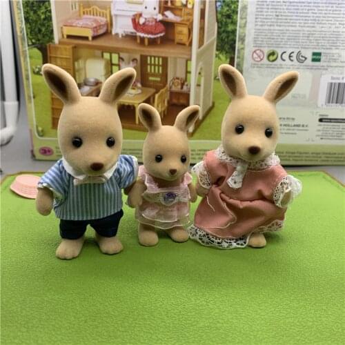 Geniune Sylvanian Doll Figures Families without package
