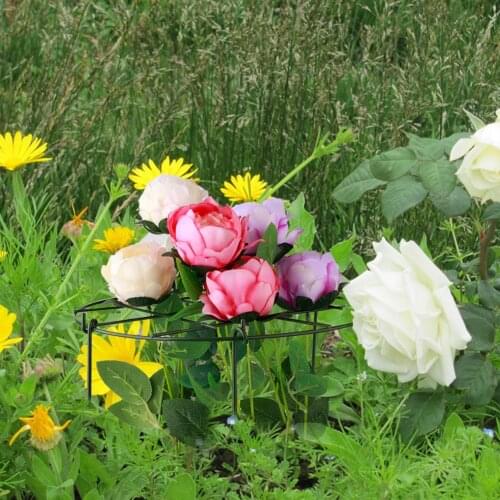 Stand Flower Support Plant Support Flower Support Frame Metal Grid Garden