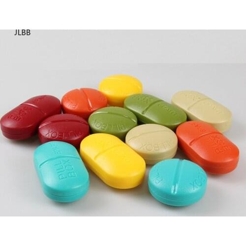 Portable Travel 6-Slot Medical Pill Box Holder 1pc Medicine Case Drug Storage New Compartment Travel Pill Box free shipping