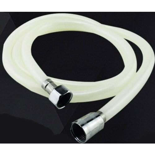 PVC Shower Hose 1.5/2m Bathroom Accessories GI/2 Universal Interface Flexible Anti Winding Shower pipes tube For hot and cold