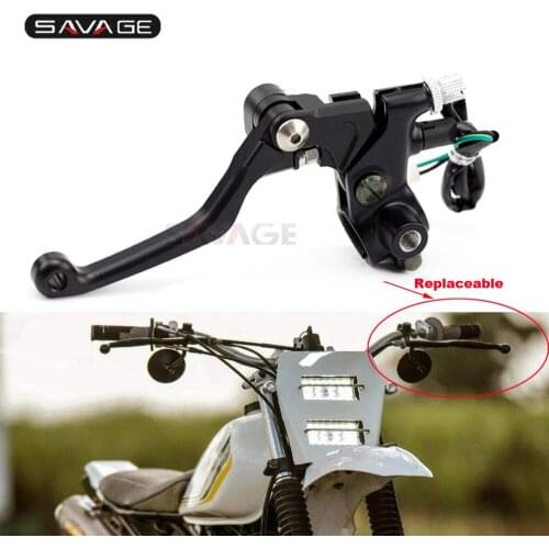 Handlebar Clutch Lever Handle Perch For YAMAHA XT660 XTZ660 XT125 XT225 XT250 XTZ250 Motorcycle Accessories 22mm 7/8 Inch Levers