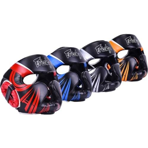 Kick Boxing Helmet Sanda PU Karate Adult Children Kickboxing Thai Kickboxing Taekwondo Protective Gear Men Women Equipment