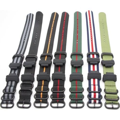 Nylon Strap for Casio G-Shock GA-110/100/120/150/200/300/400 Replacement Wristband with Connector