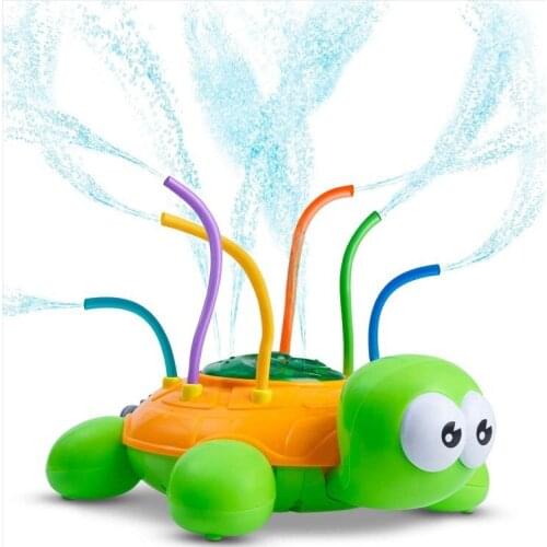 Funny Cartoon Animal Tortoise Grass Water Playing Toys Summer Heat-Escape Garden Sprinkler Kids Party Accessories Amusement