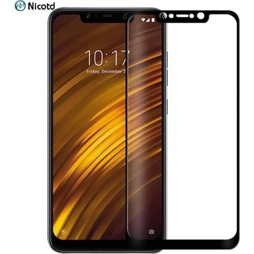 1-3Pcs Tempered Glass For Xiaomi Pocophone F1 Screen Protector Xiomi Poco Pocofone F1 Mi Phone F 1 Pocof1 Protective Glass Film