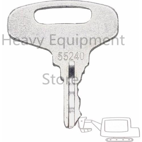 1 Piece 66711-55240 Ignition Key For Allmand Broce GEHL Kubota Tennant Bruce Lay-Mor Gel Cub-Cadet Thomas